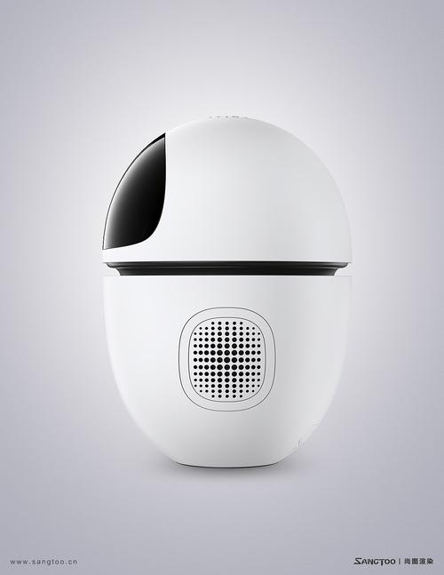 gowild 公子小白智能机器人产品效果图 / 产品渲染